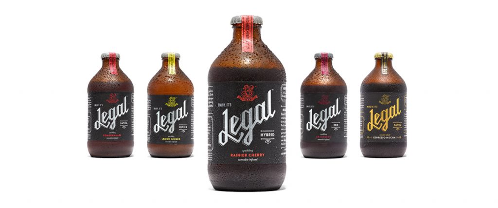 Cannabis infused drink.