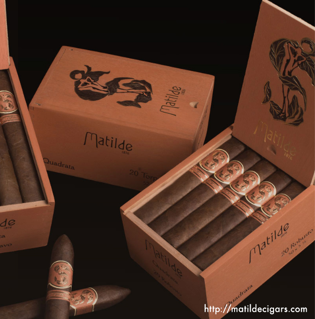 Matilde Quadrata is the company’s first, fully box-pressed offering. The long, nutty finish. Selected one of Cigar Dojo’s Top 10 in 2016..