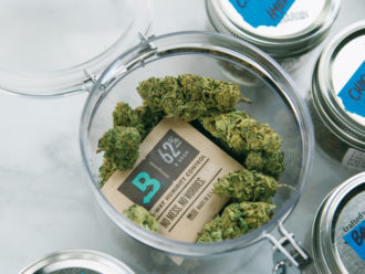 Boveda protecting cannabis