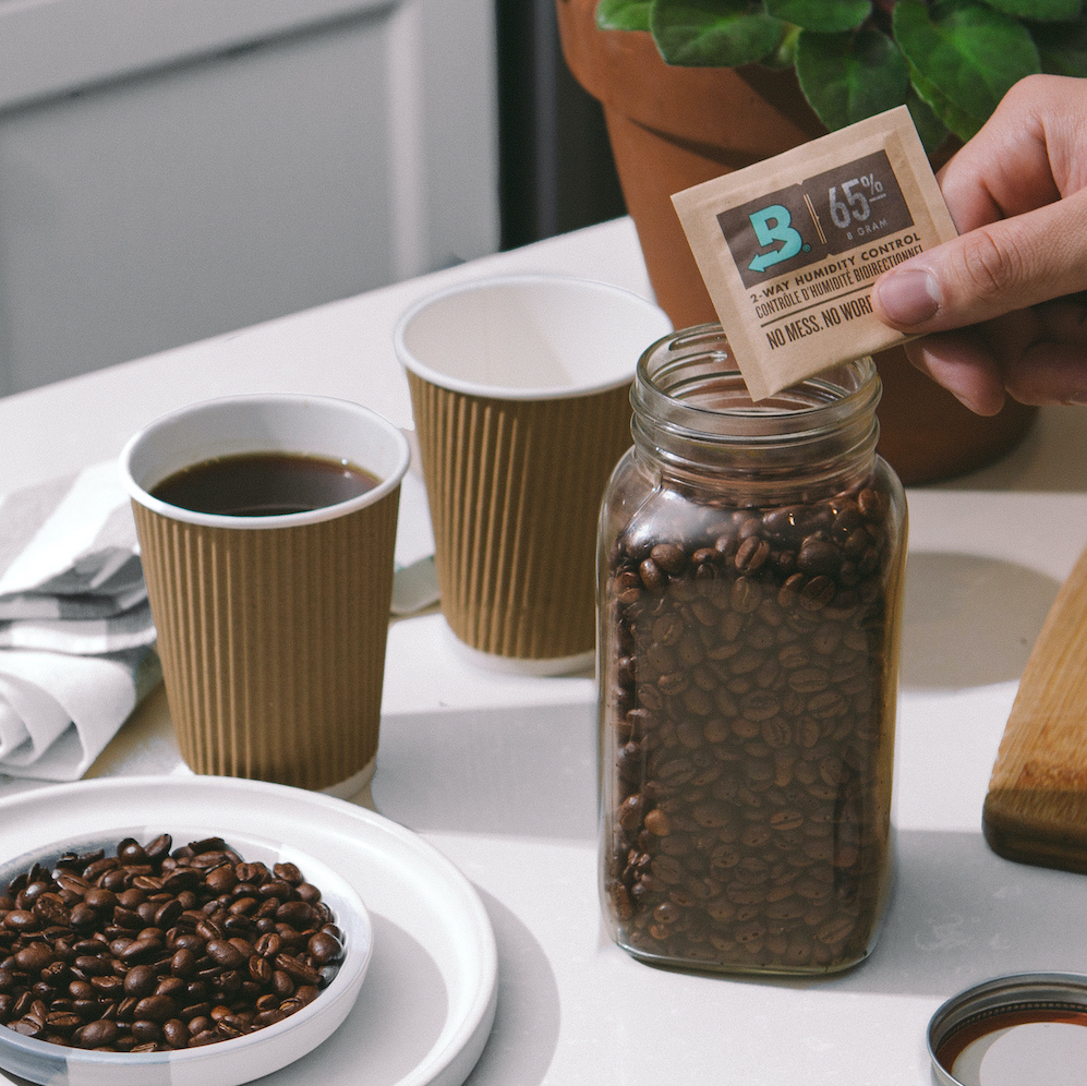 boveda protecing coffee beans