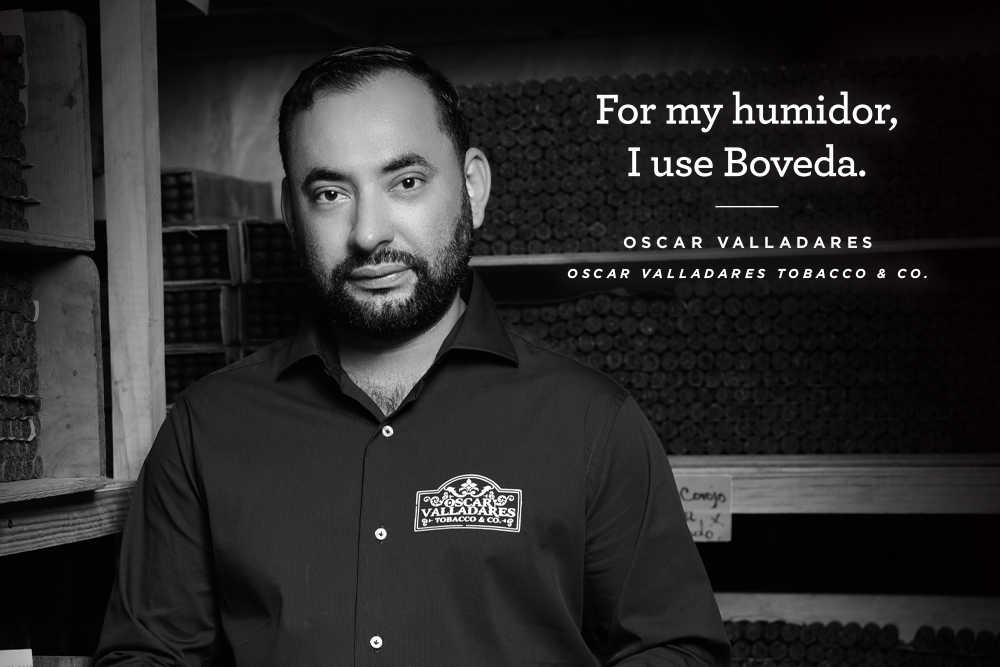 For My Humidor Oscar Valladares Uses Boveda Cigar Humidity Packs